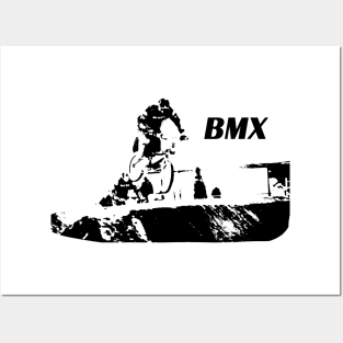 bmx racing Posters and Art